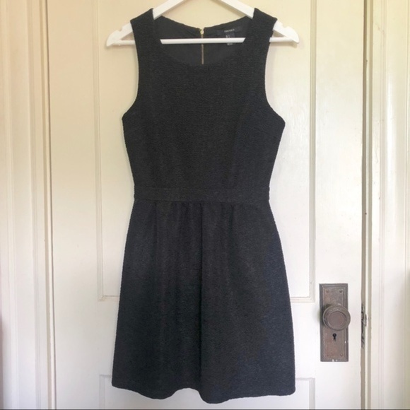 Short Black A-Line Dress with Back Zipper Size S - Picture 2 of 11